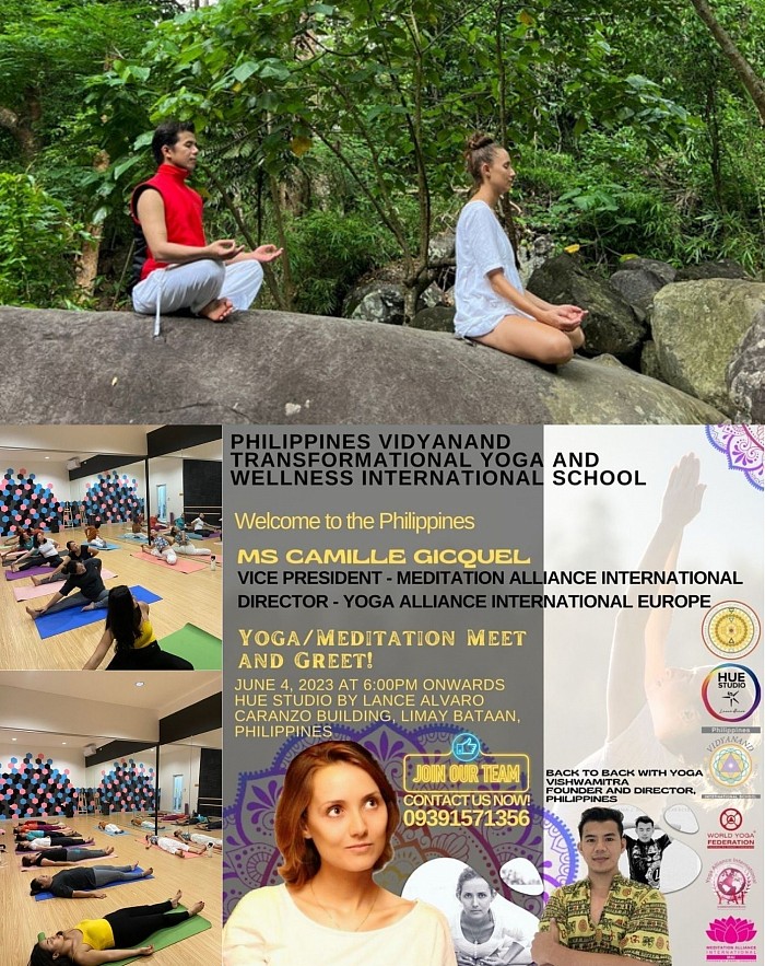 Visit from Yoga Alliance International - Vice President of Meditation Alliance International